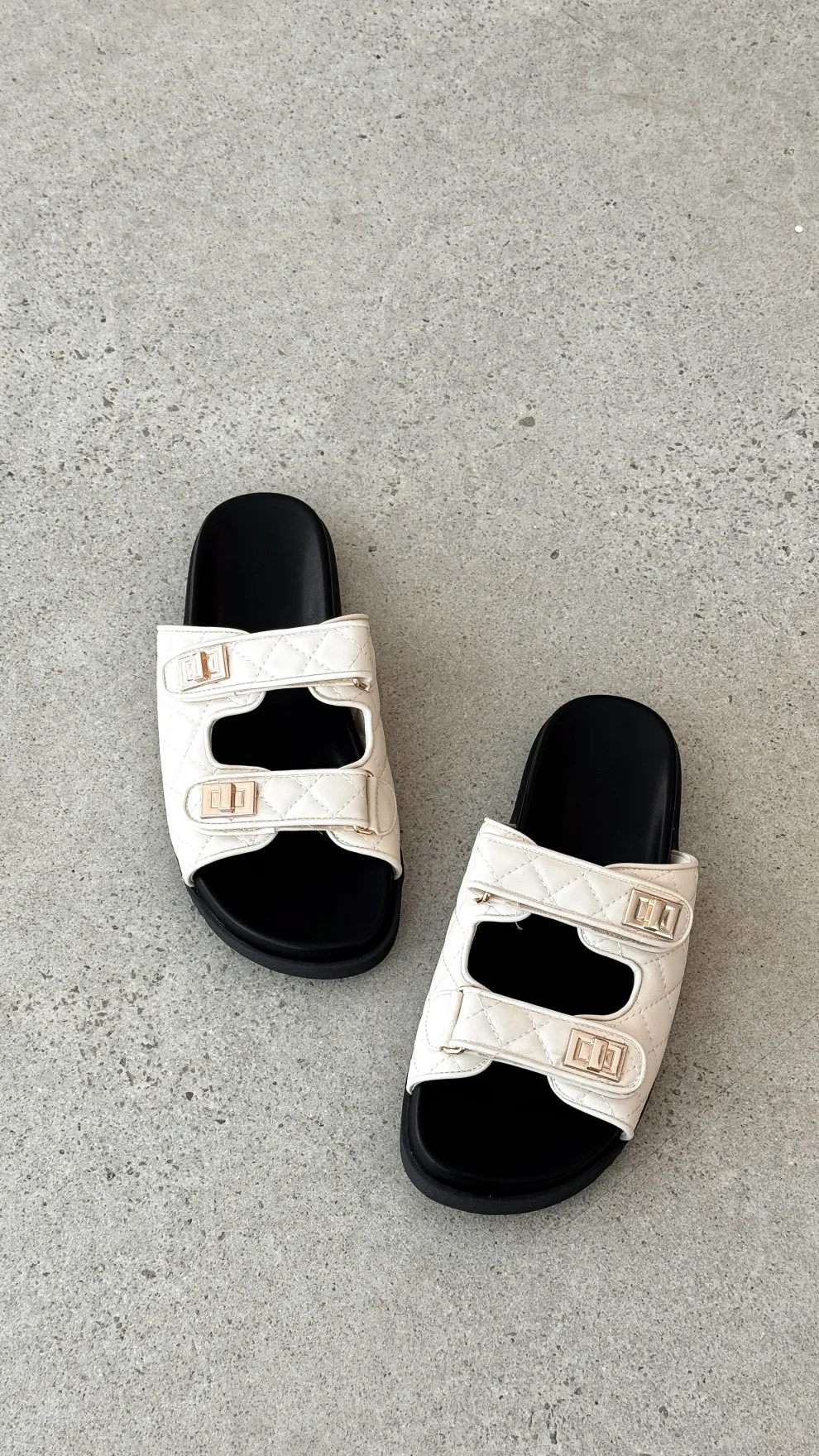 Ailee Sandal - Bone / Black