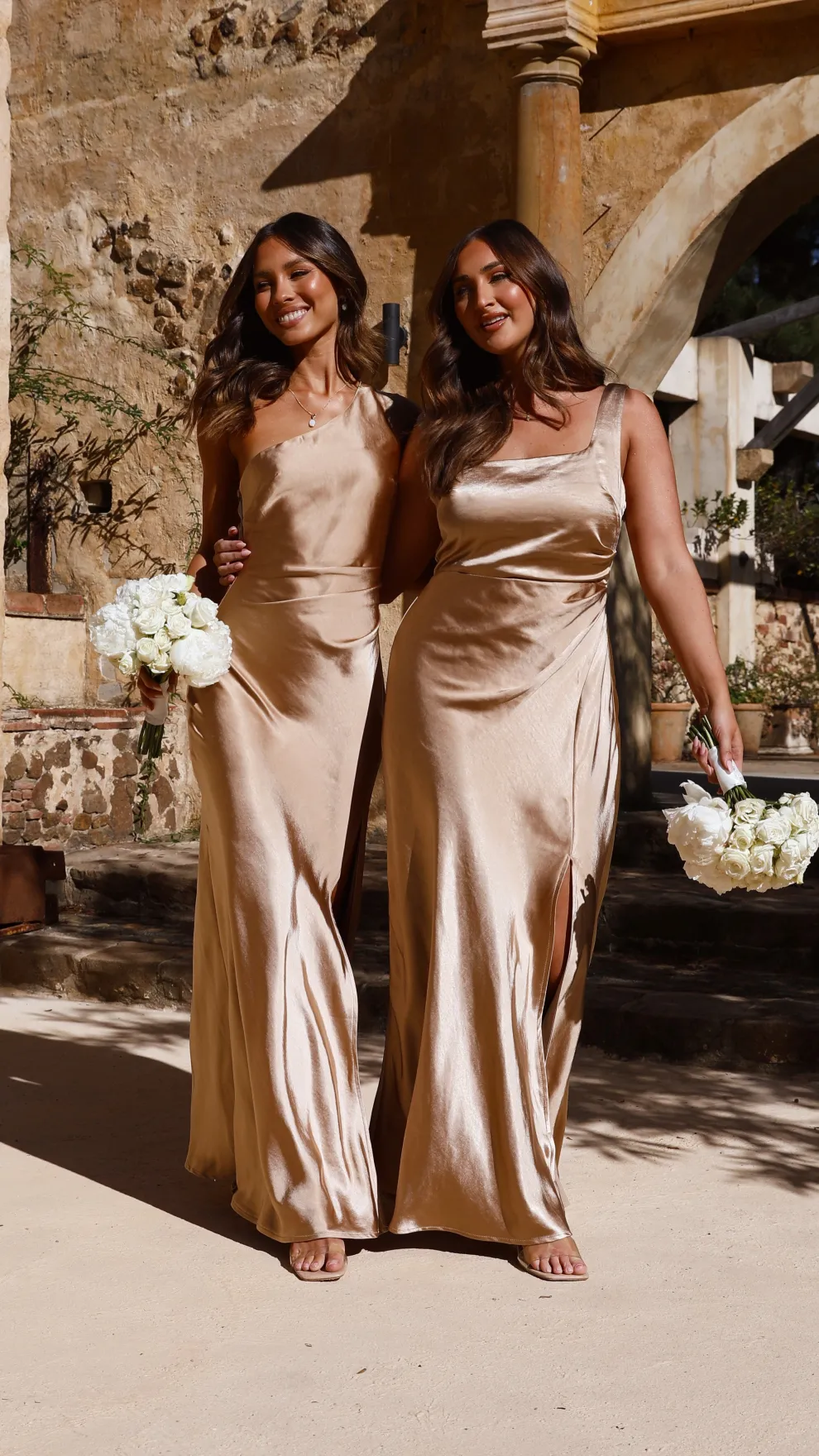 Alaria Maxi Dress - Gold