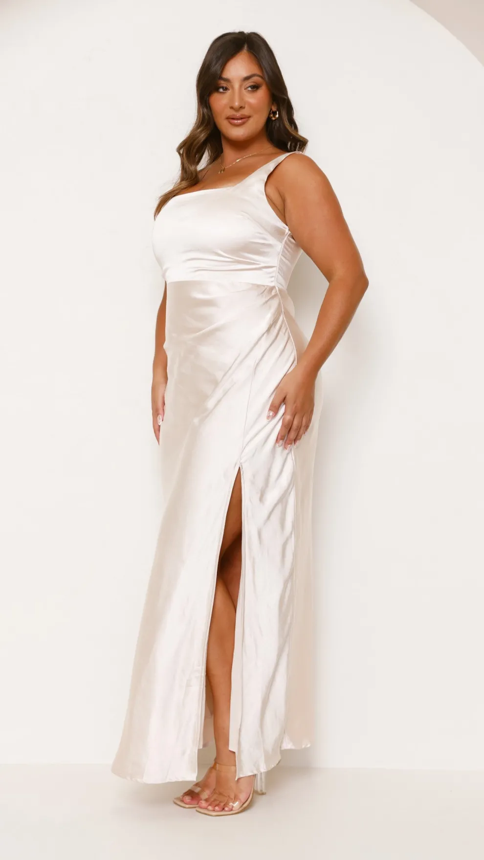 Alaria Maxi Dress - Champagne