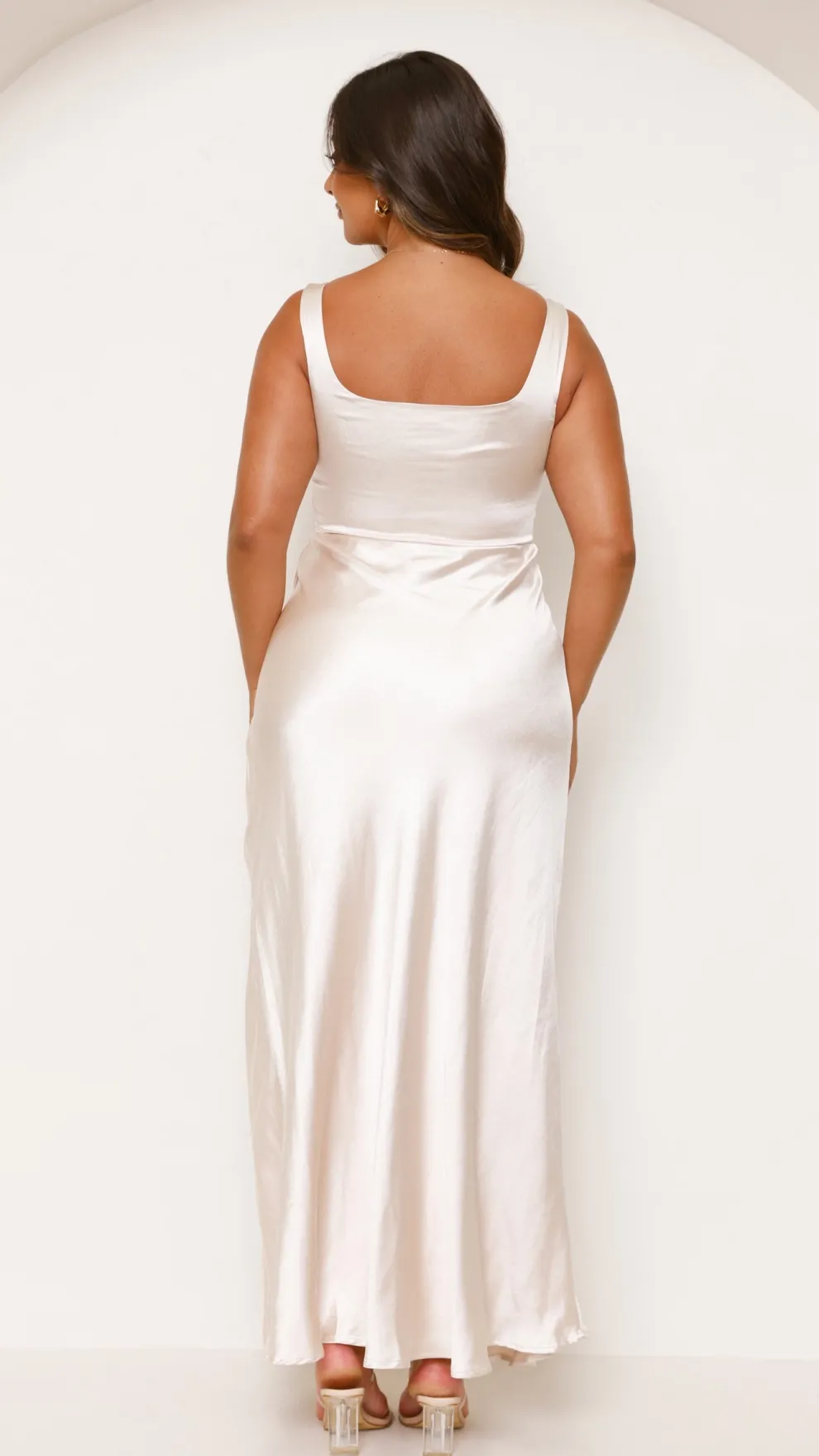 Alaria Maxi Dress - Champagne