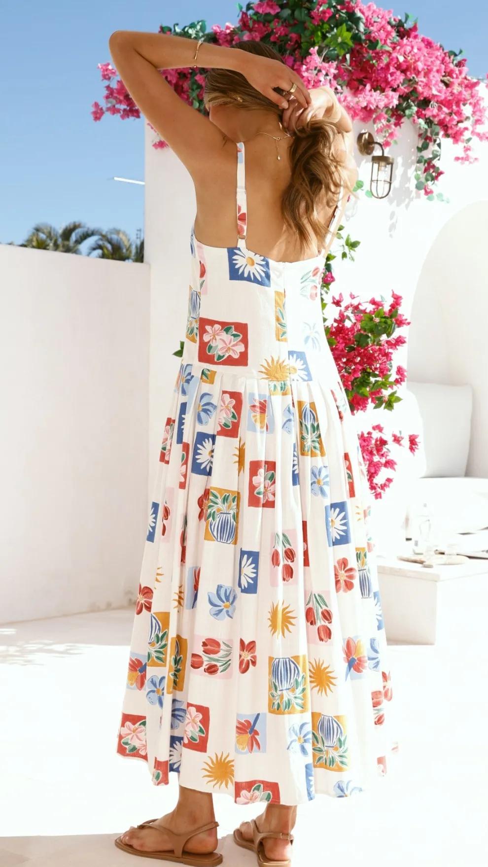 Aluna Maxi Dress - Belle Print