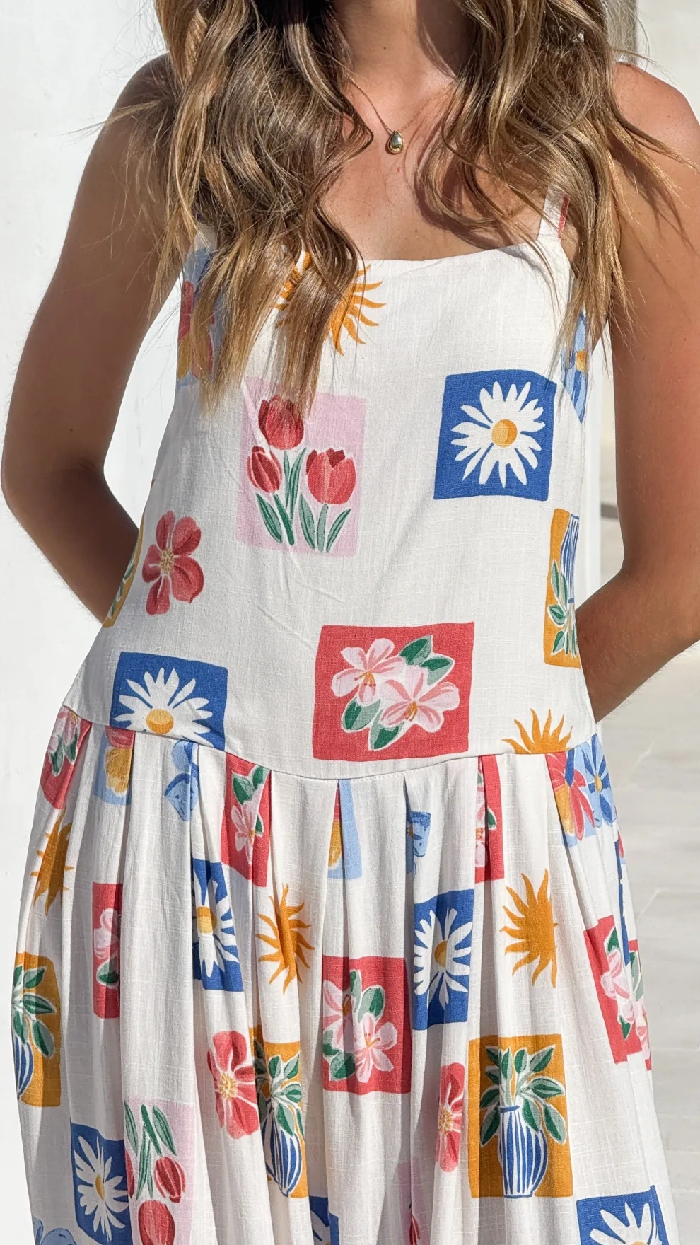 Aluna Maxi Dress - Belle Print