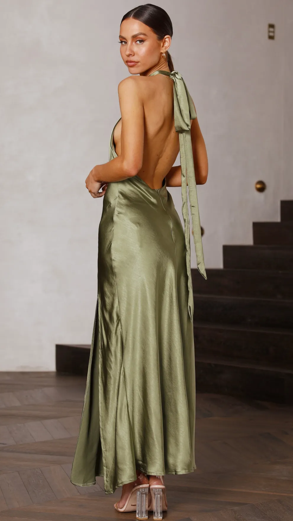 Amalia Maxi Dress - Olive