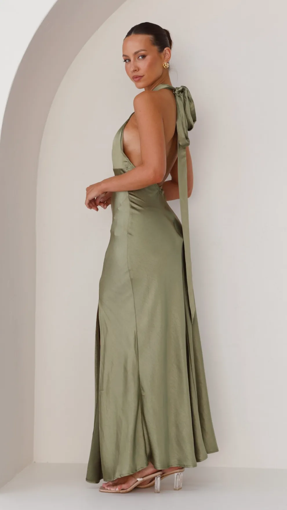 Amalia Maxi Dress - Olive