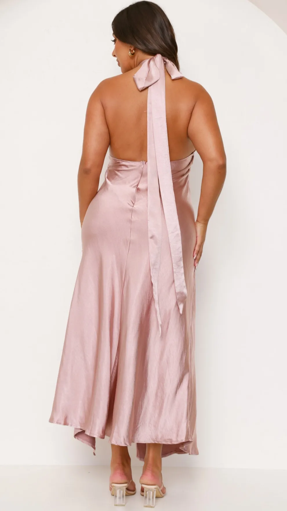 Amalia Maxi Dress - Dusty Pink