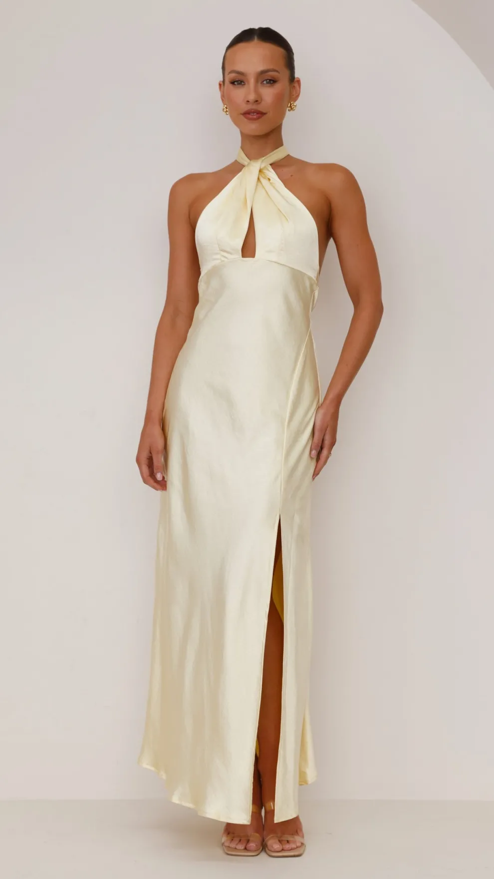 Amalia Maxi Dress - Yellow