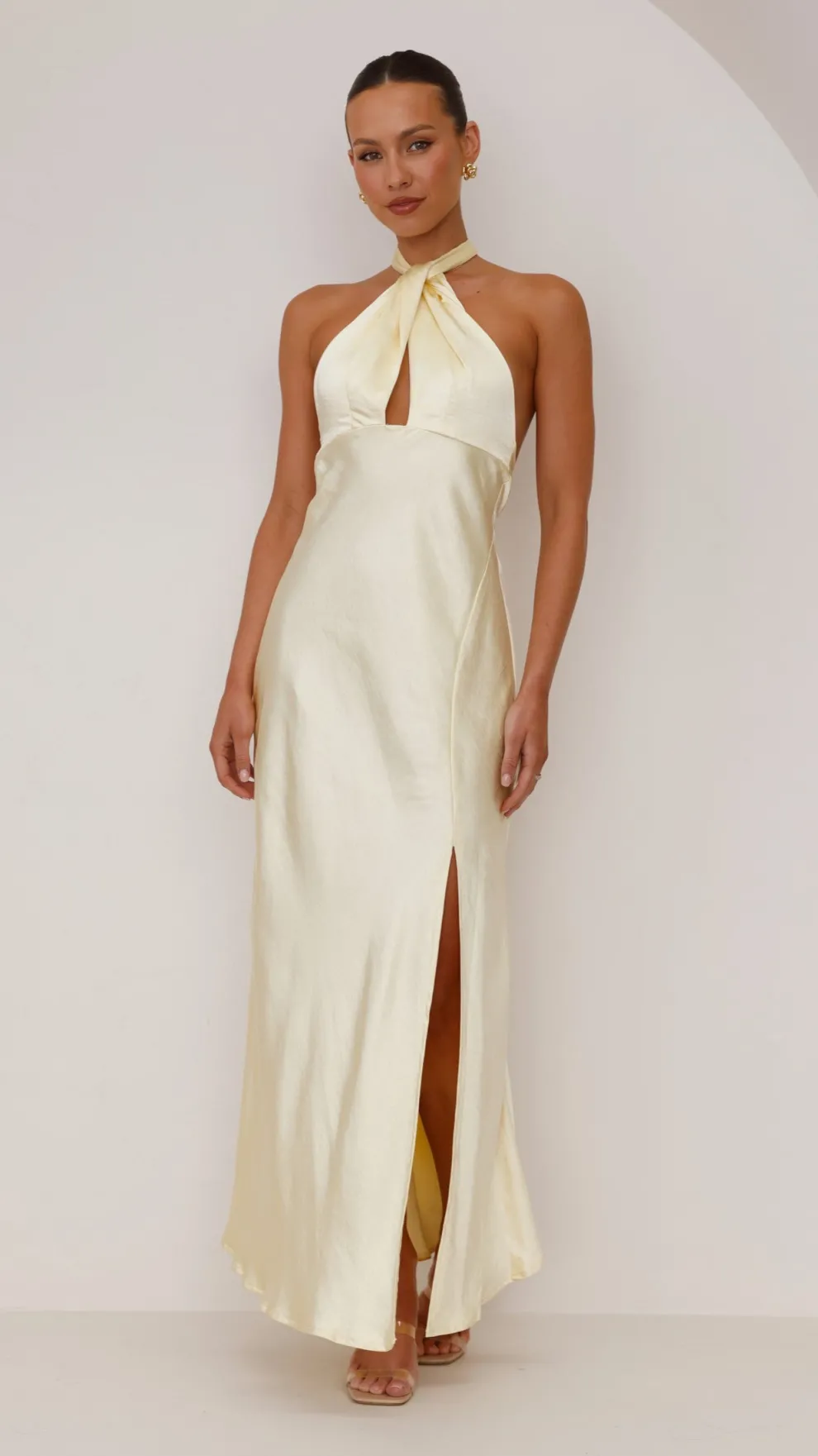 Amalia Maxi Dress - Yellow