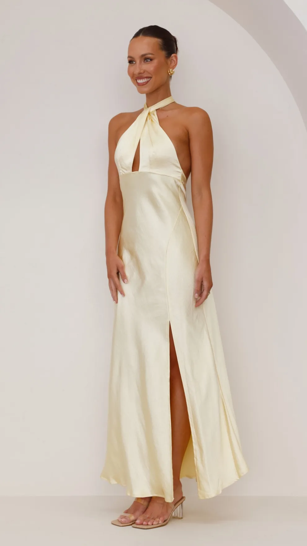 Amalia Maxi Dress - Yellow