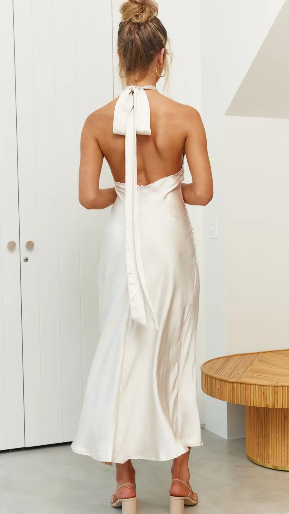 Amalia Maxi Dress - Champagne