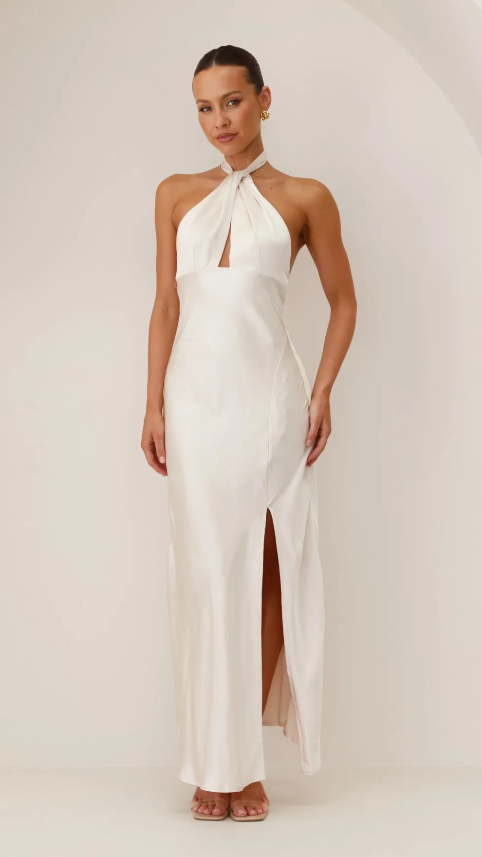 Amalia Maxi Dress - Champagne