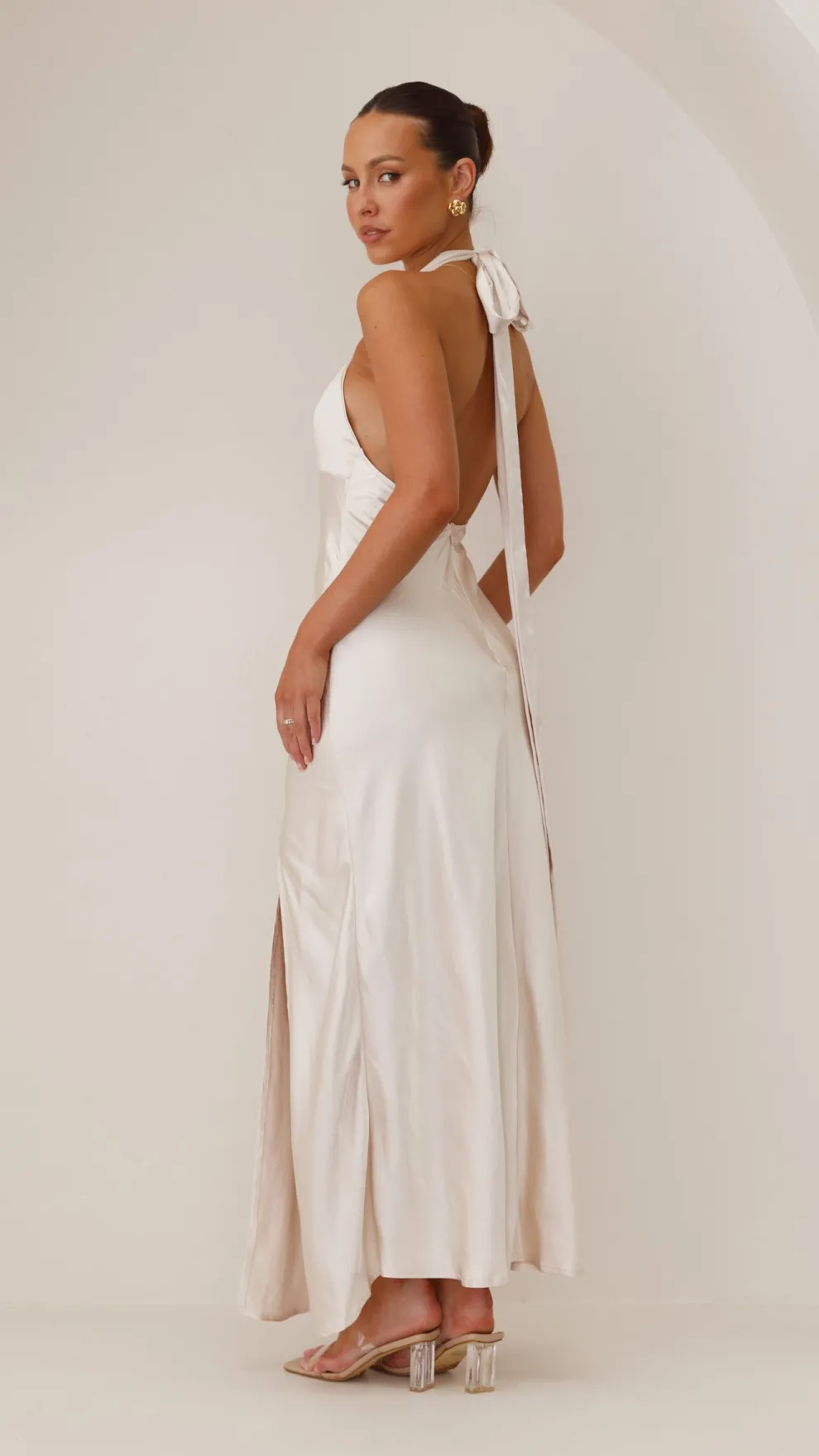 Amalia Maxi Dress - Champagne