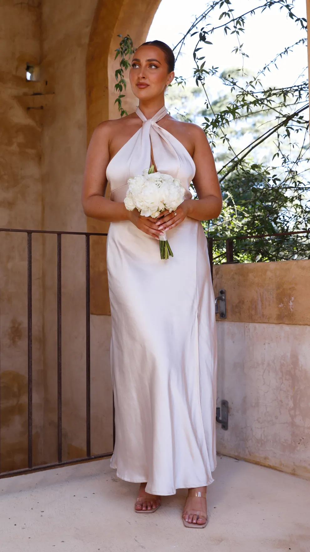 Amalia Maxi Dress - Champagne