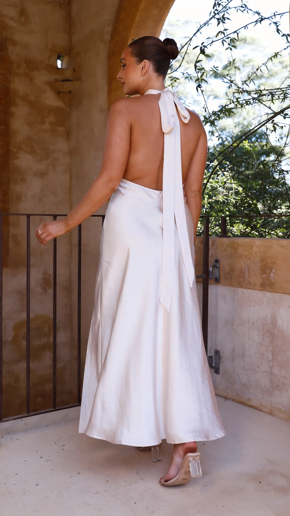 Amalia Maxi Dress - Champagne