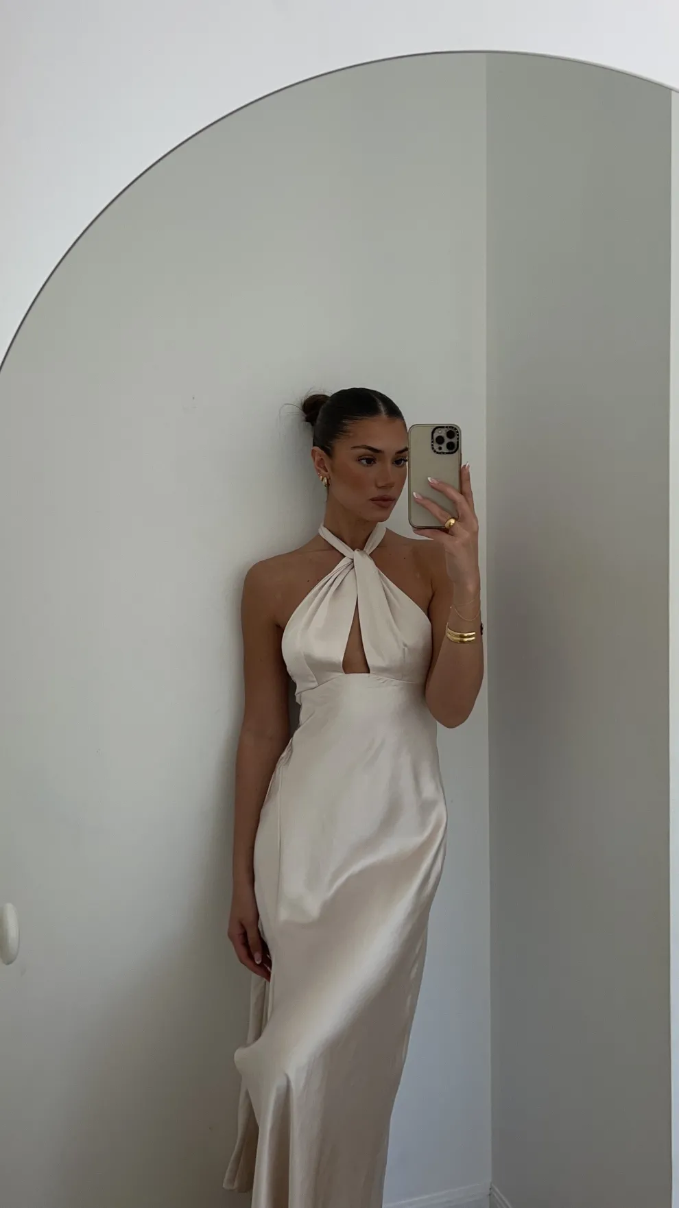 Amalia Maxi Dress - Champagne