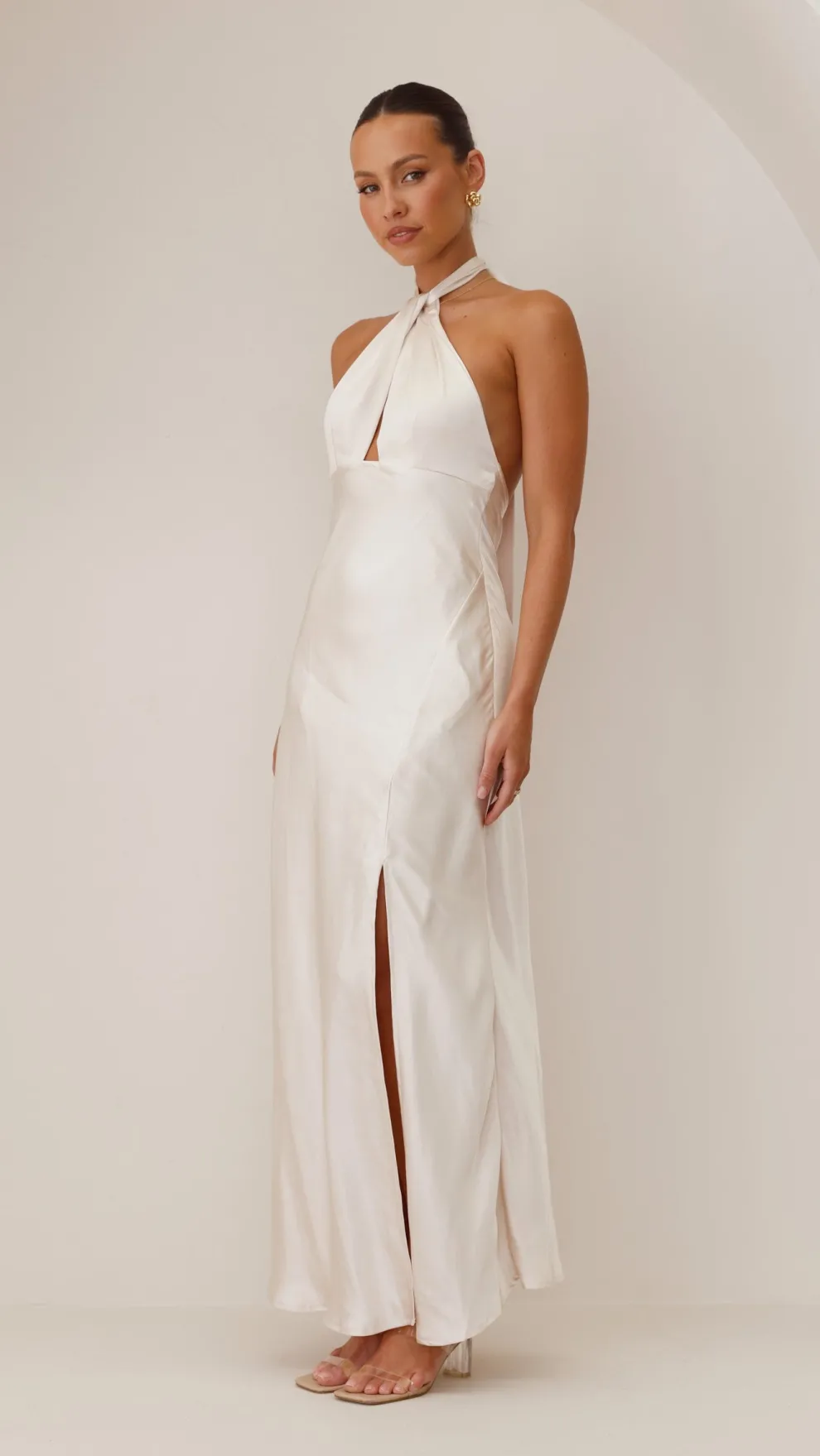 Amalia Maxi Dress - Champagne