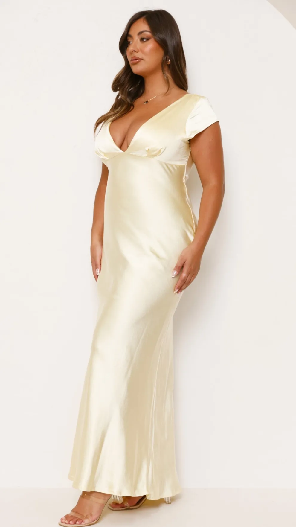 Amelia Maxi Dress - Yellow