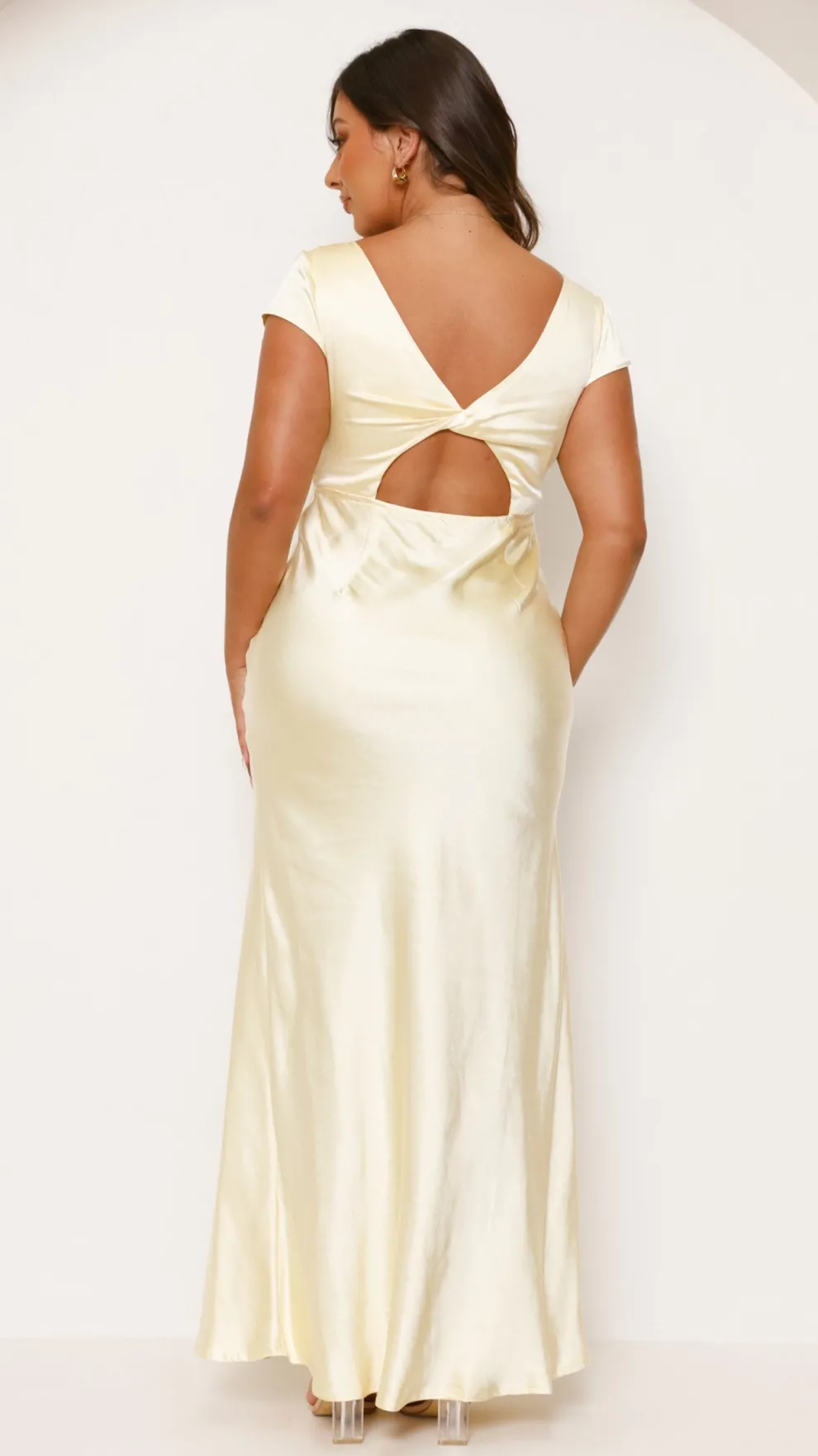 Amelia Maxi Dress - Yellow