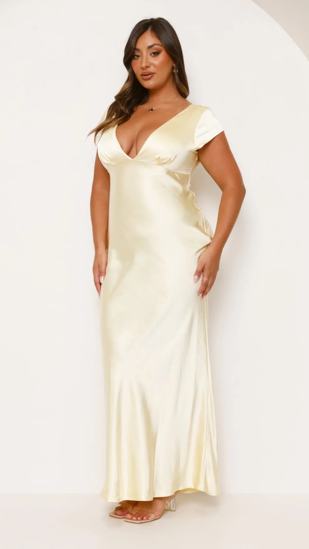 Amelia Maxi Dress - Yellow