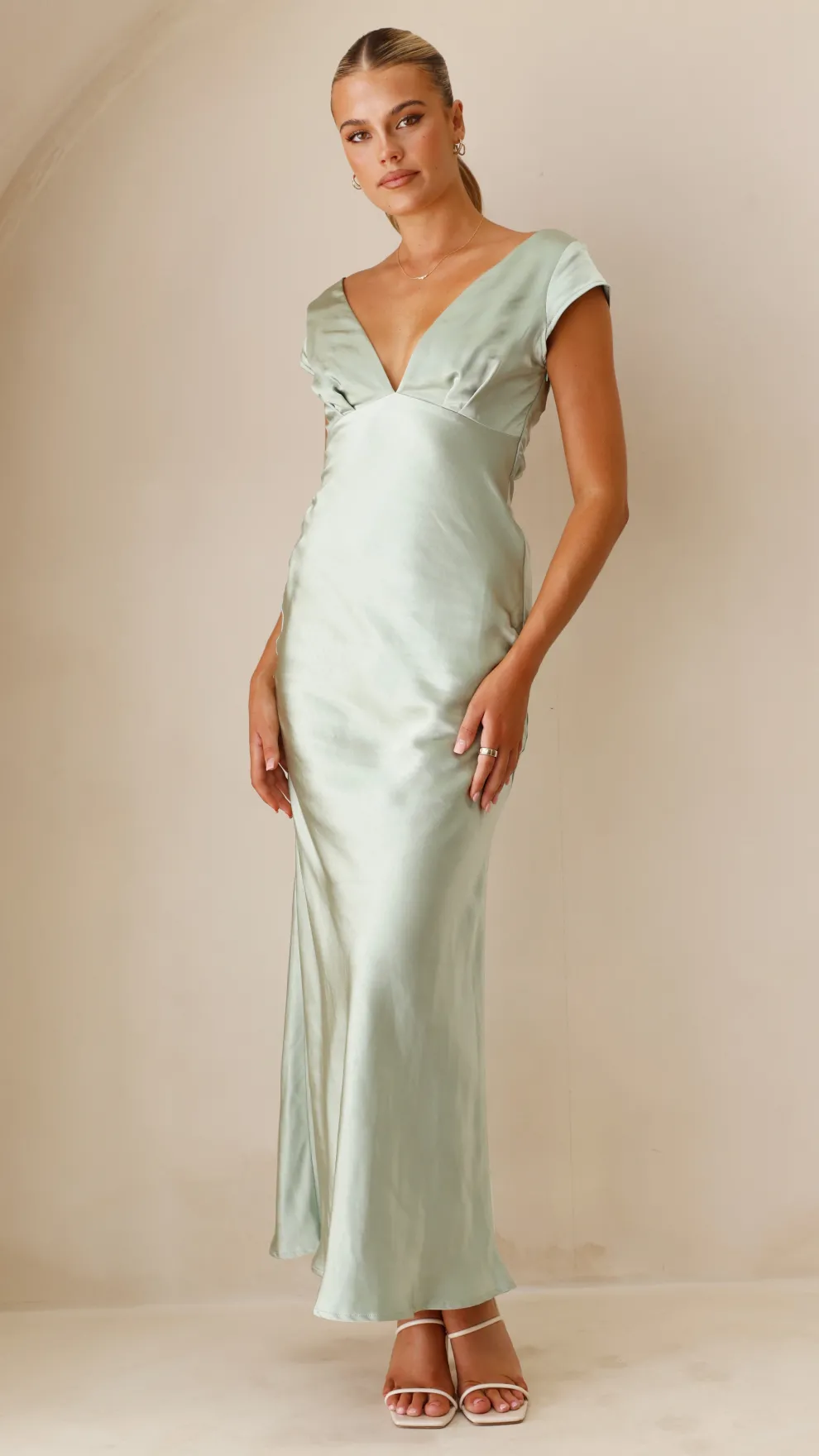 Amelia Maxi Dress - Sage