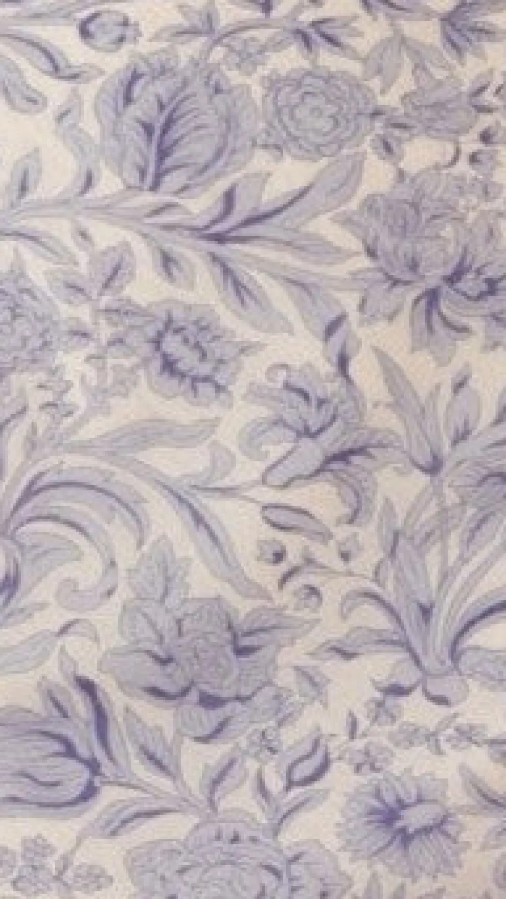 Amina Maxi Dress - Blue Floral