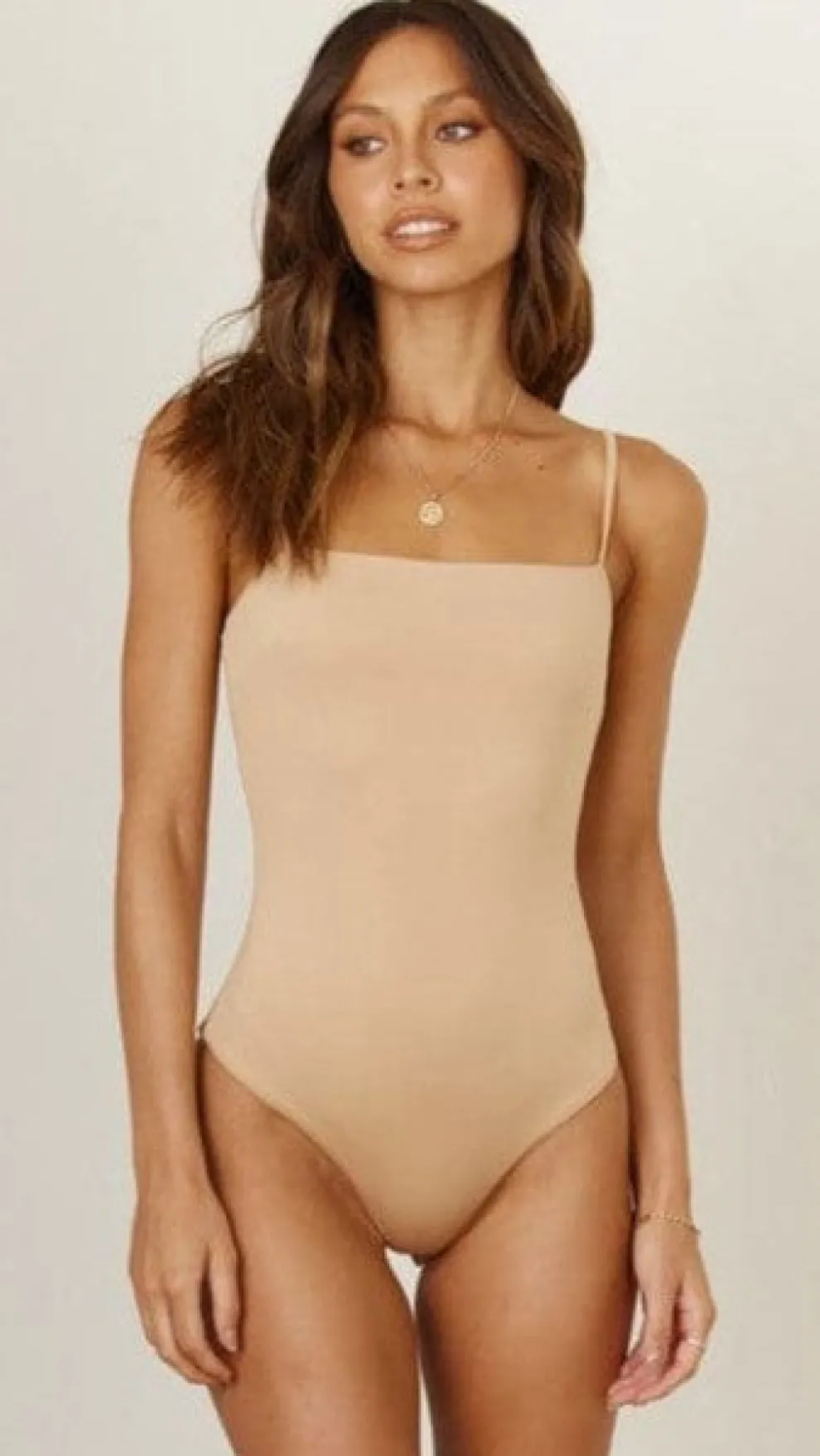 Amos Bodysuit - Nude