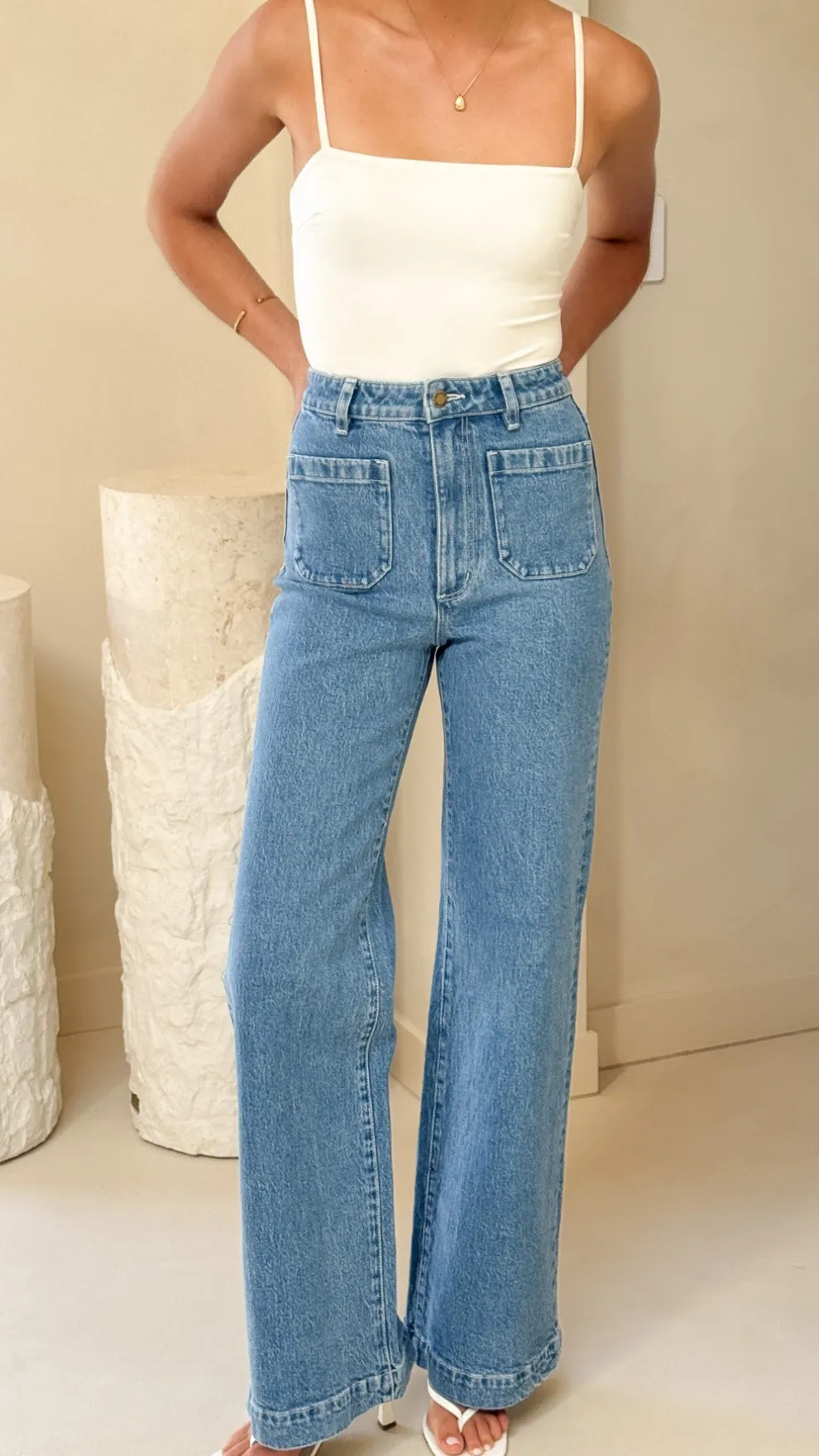 Amos Bodysuit - White