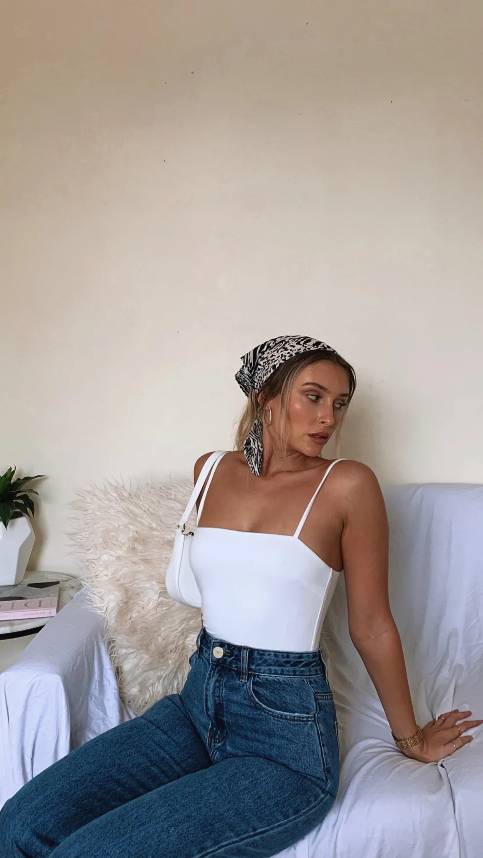 Amos Bodysuit - White