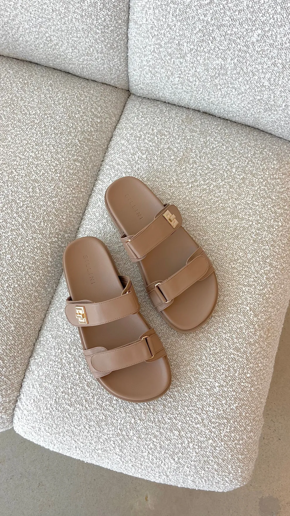 Amylee Slide - Light Cashew