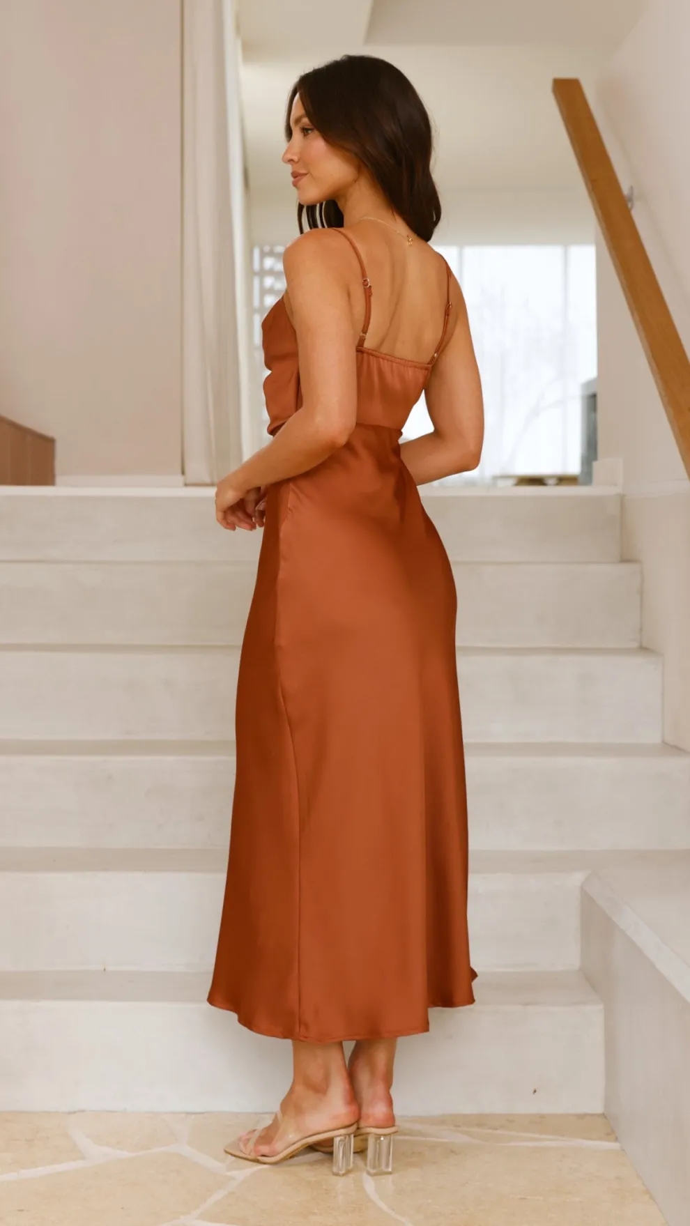 Audrey Maxi Dress - Copper