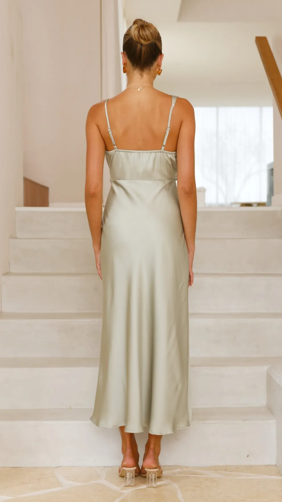 Audrey Maxi Dress - Olive