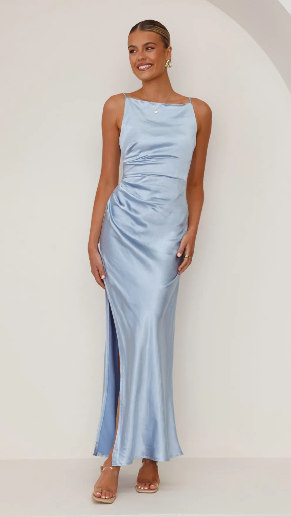 Ava Maxi Dress - Blue