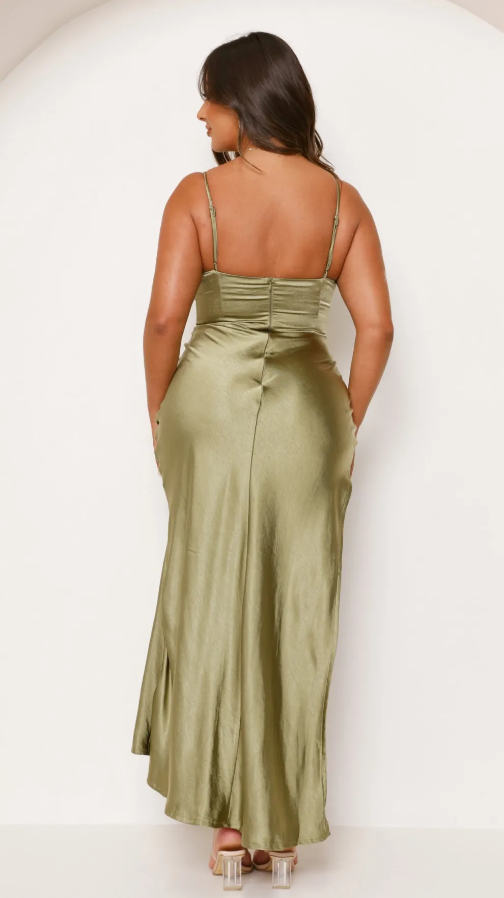Ava Maxi Dress - Olive