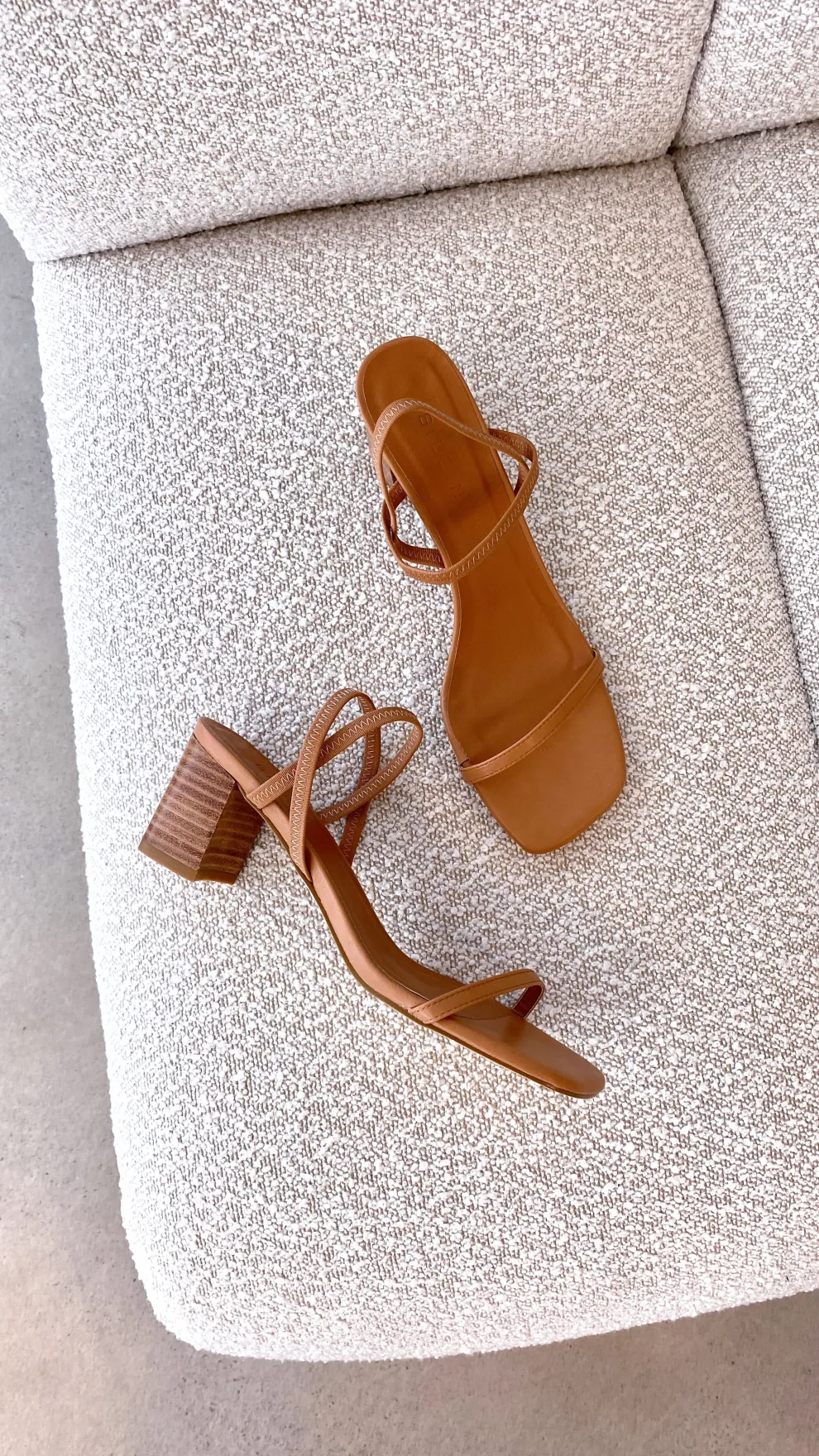 Balton Mule Heel - Sugar Brown / Natural