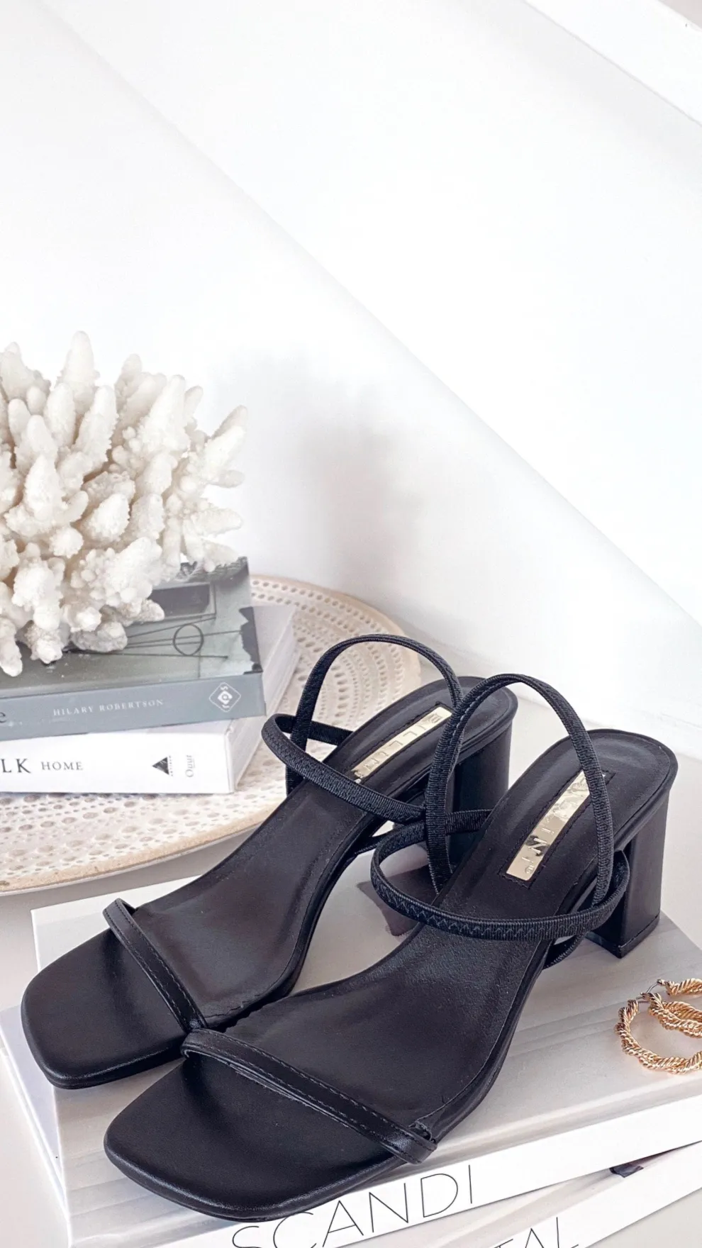 Balton Mule Heels - Black