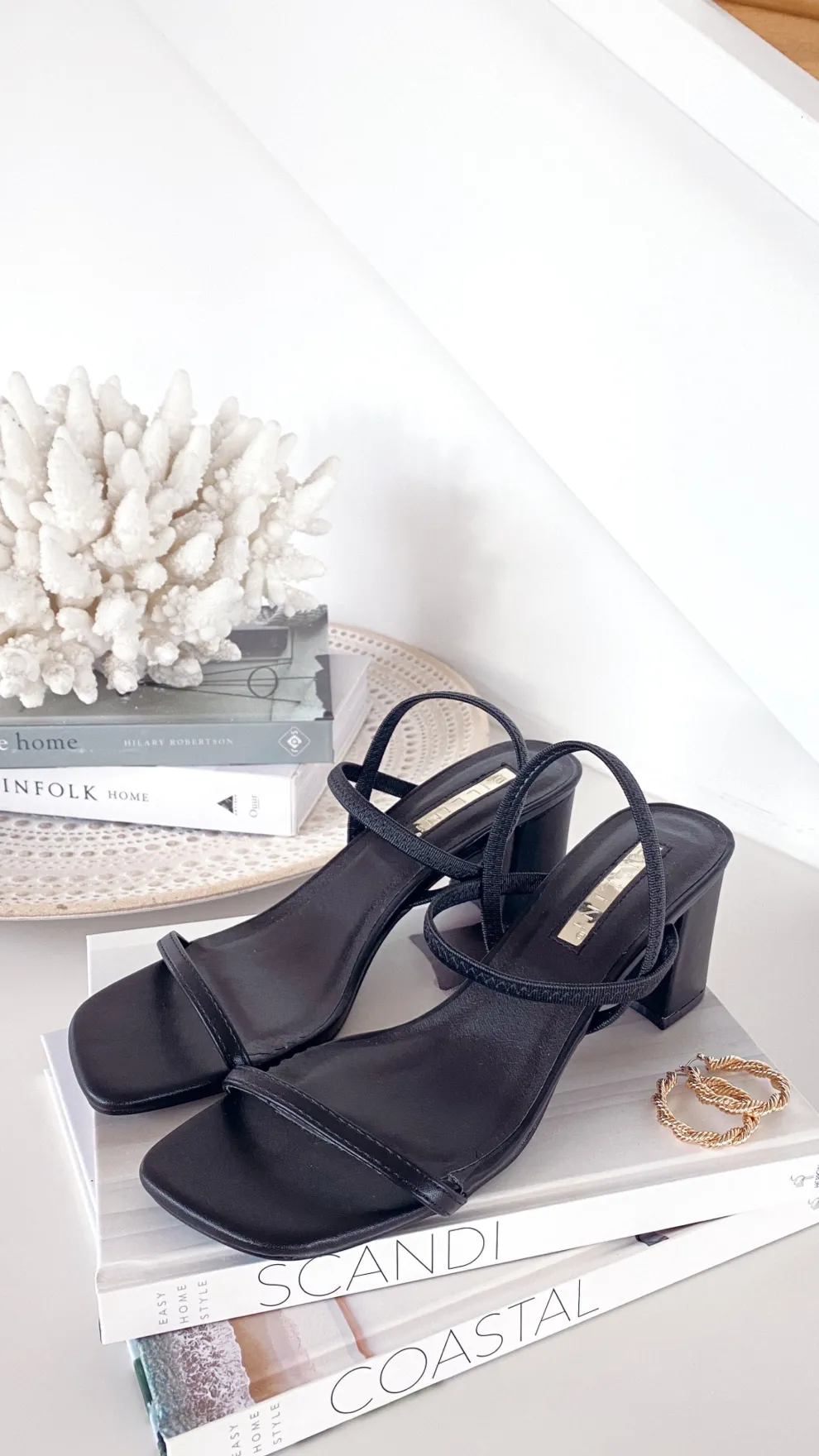 Balton Mule Heels - Black