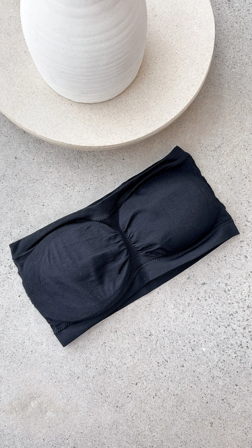 Bandeau Bra - Black