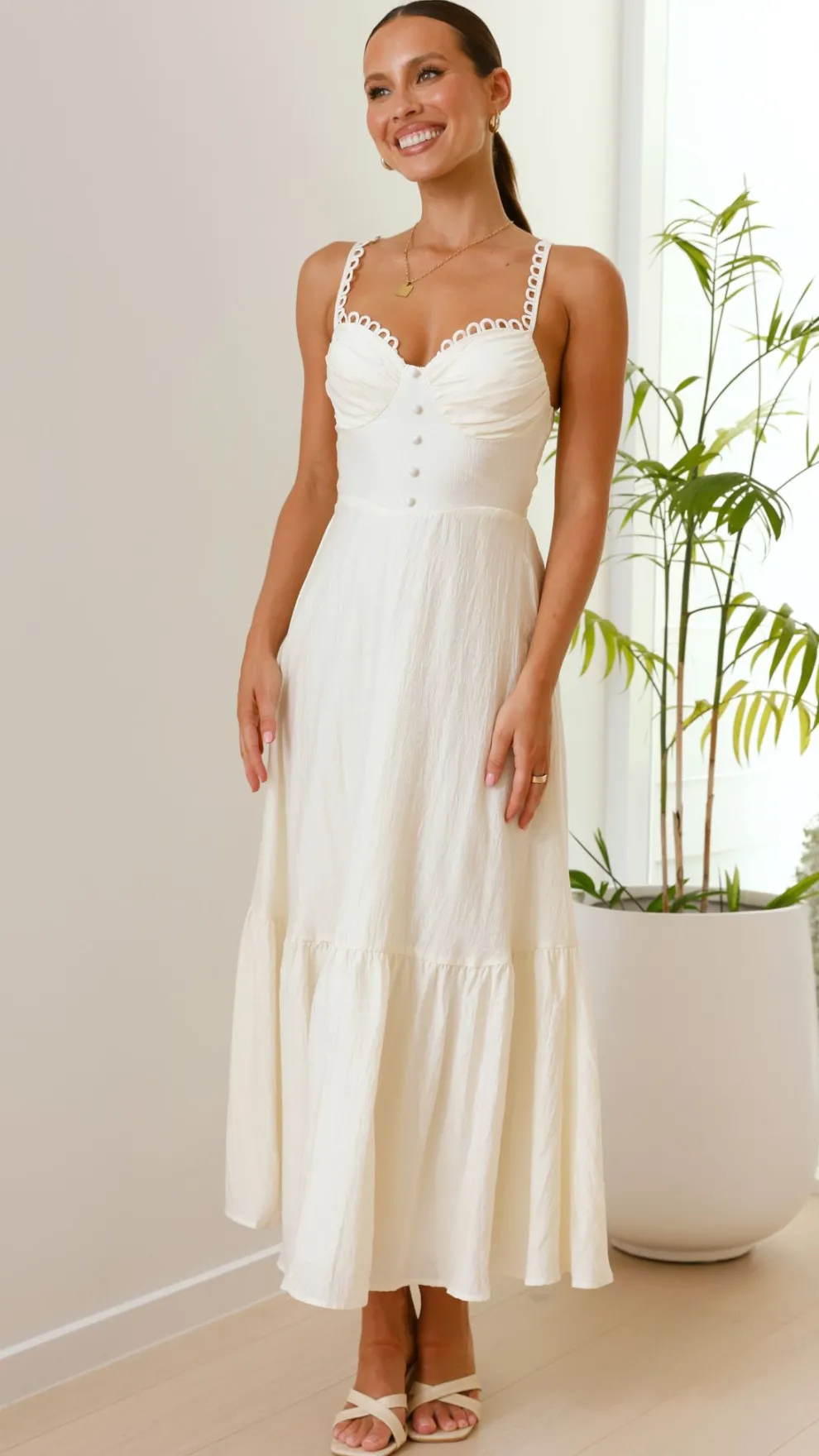 Beatrix Maxi Dress - Butter