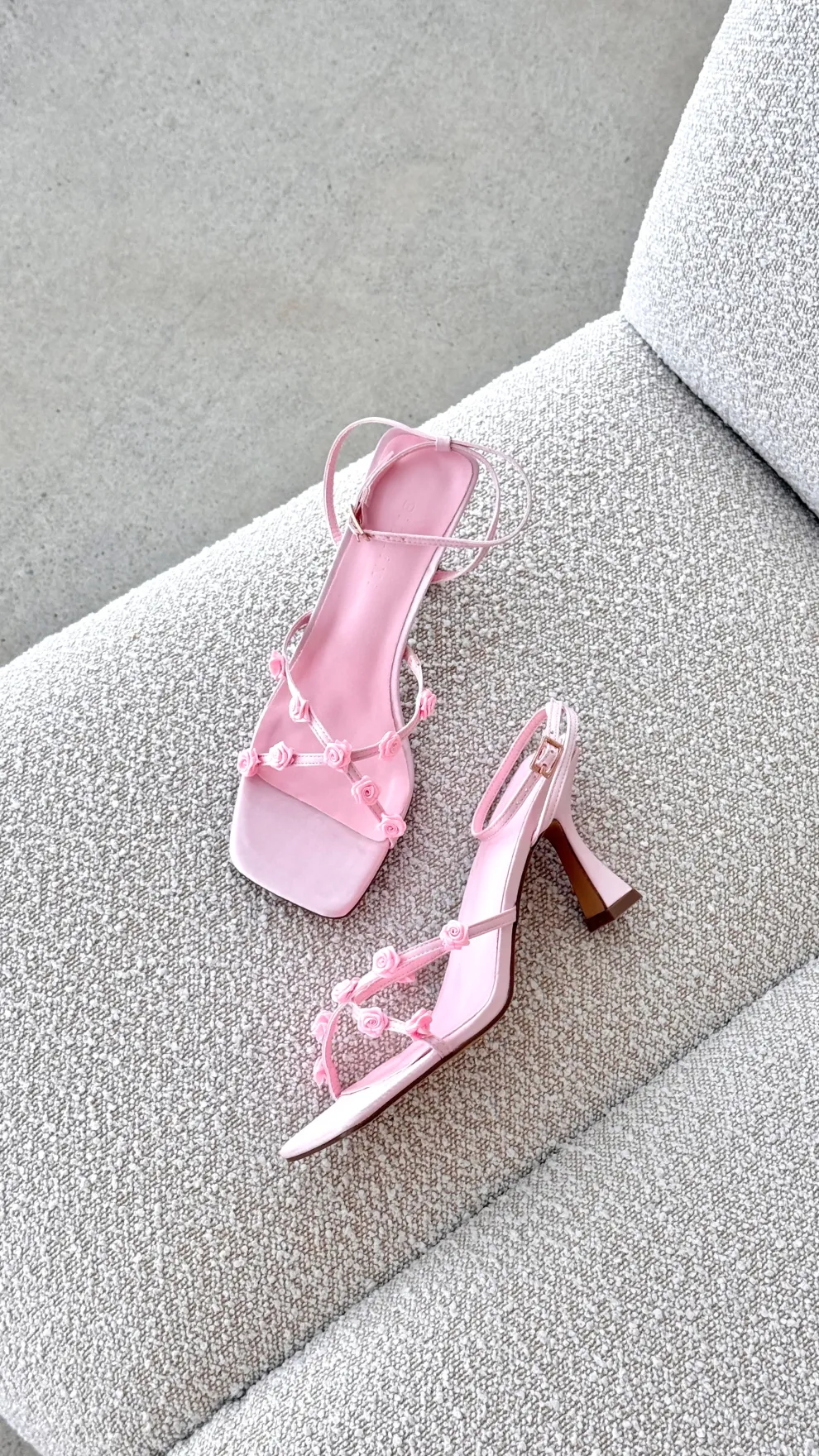 Brynlee Heel - Baby Pink