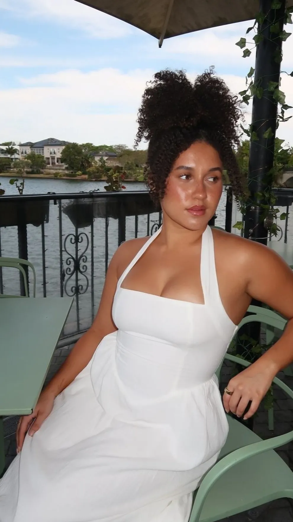 Caden Maxi Dress - White