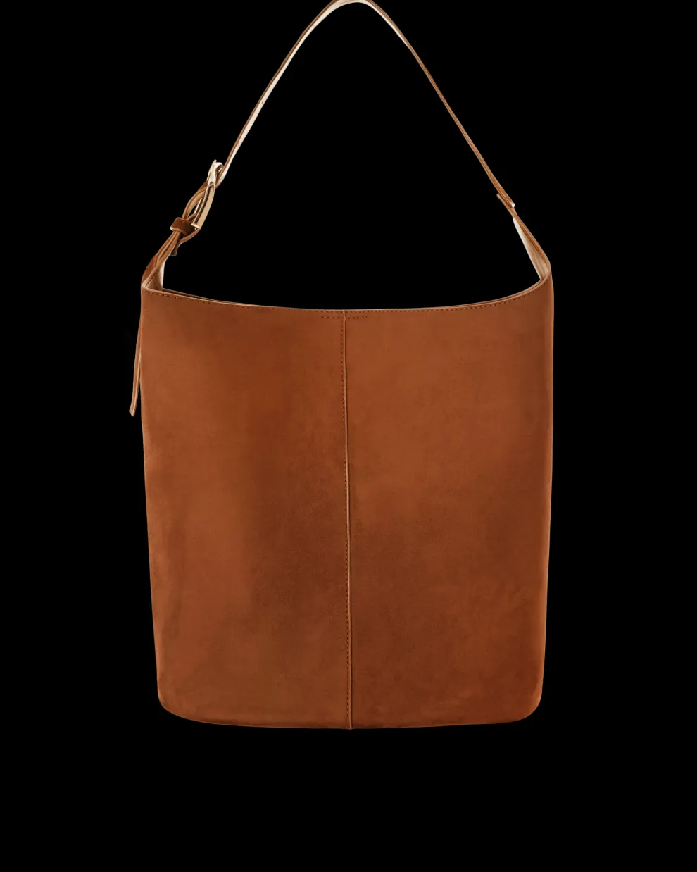 Cali Shoulder Bag - Tan Suede