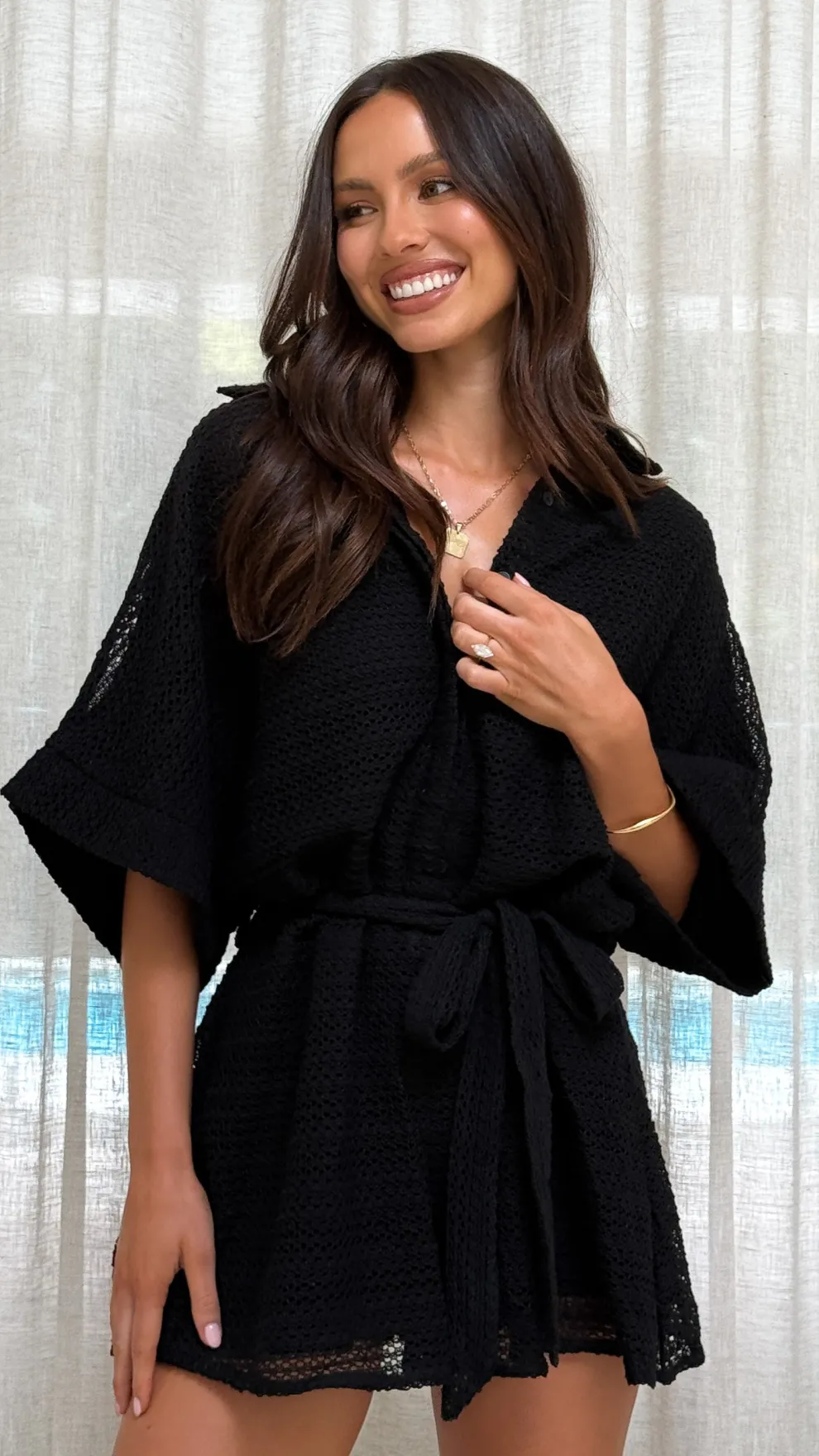 Carmen Playsuit - Black