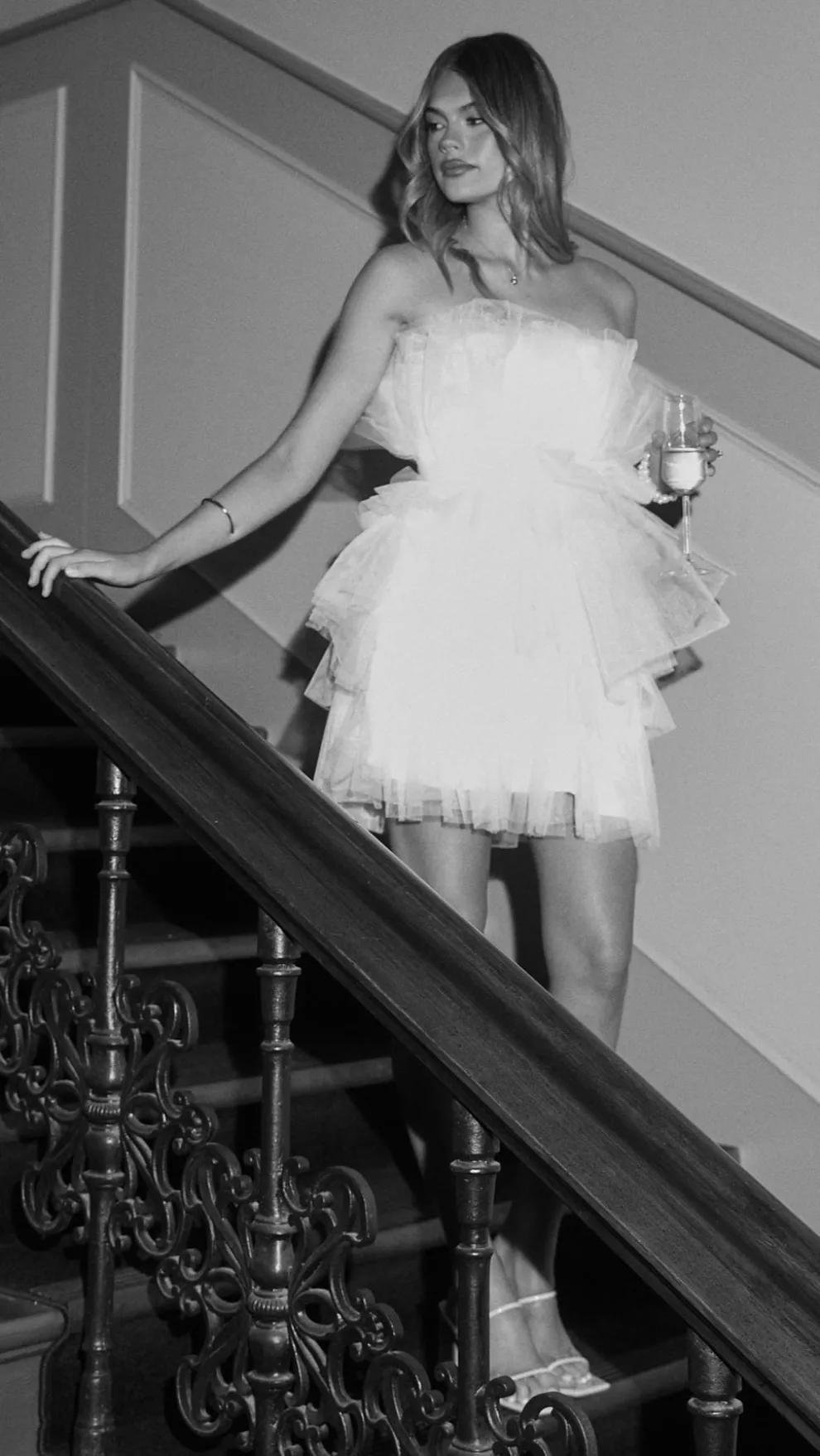 Carrie Mini Dress - White