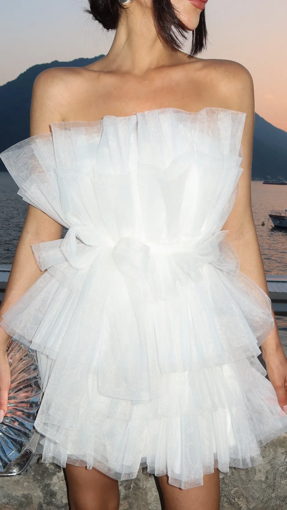 Carrie Mini Dress - White