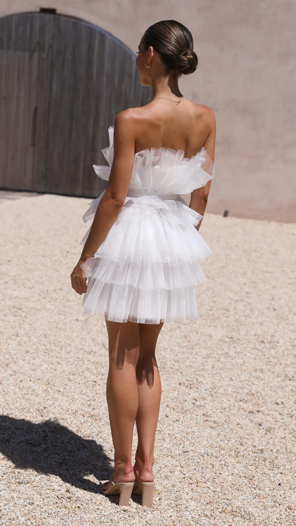 Carrie Mini Dress - White