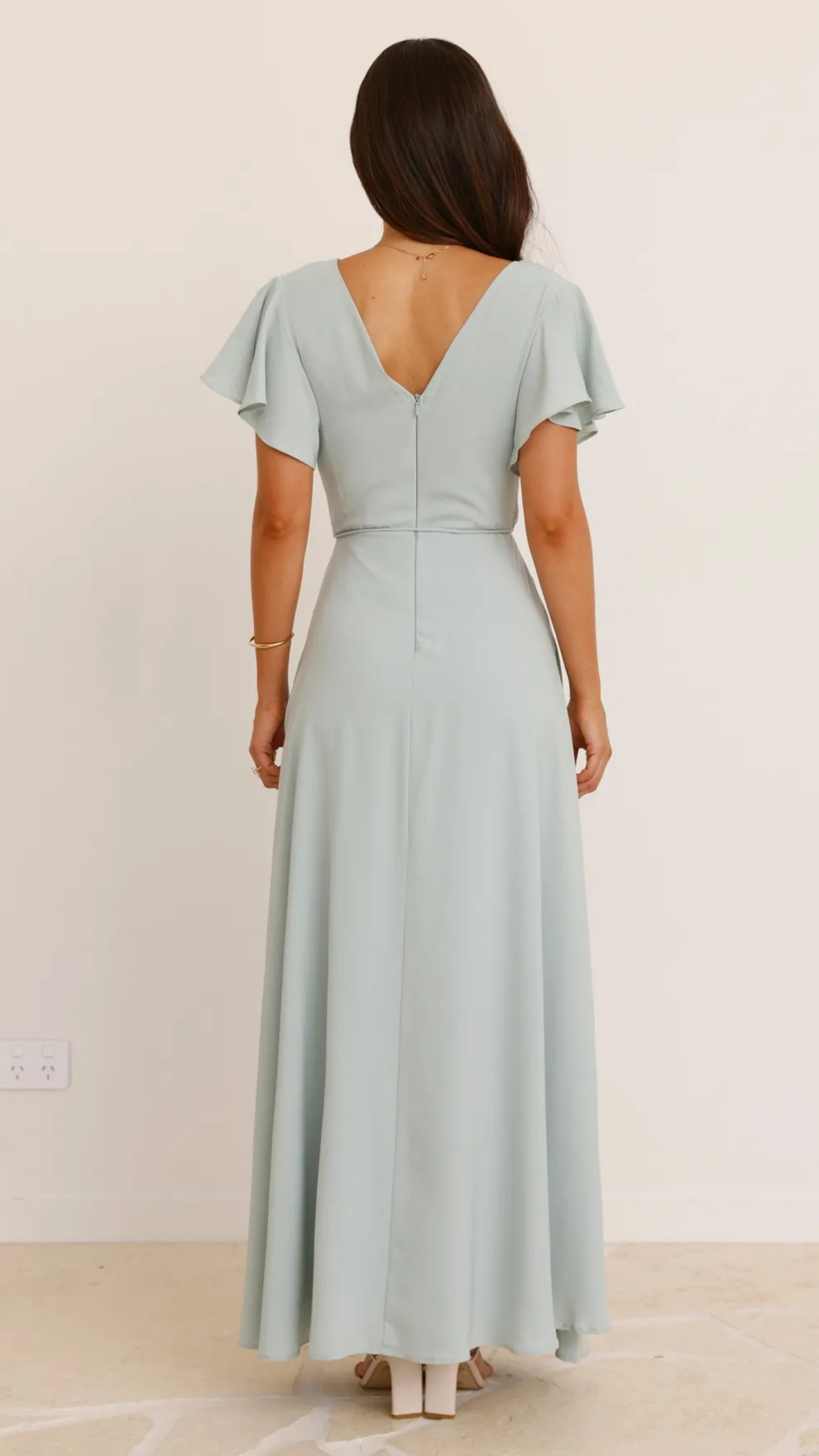 Charlize Maxi Dress - Sage