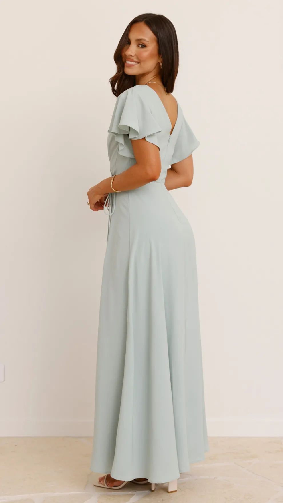Charlize Maxi Dress - Sage