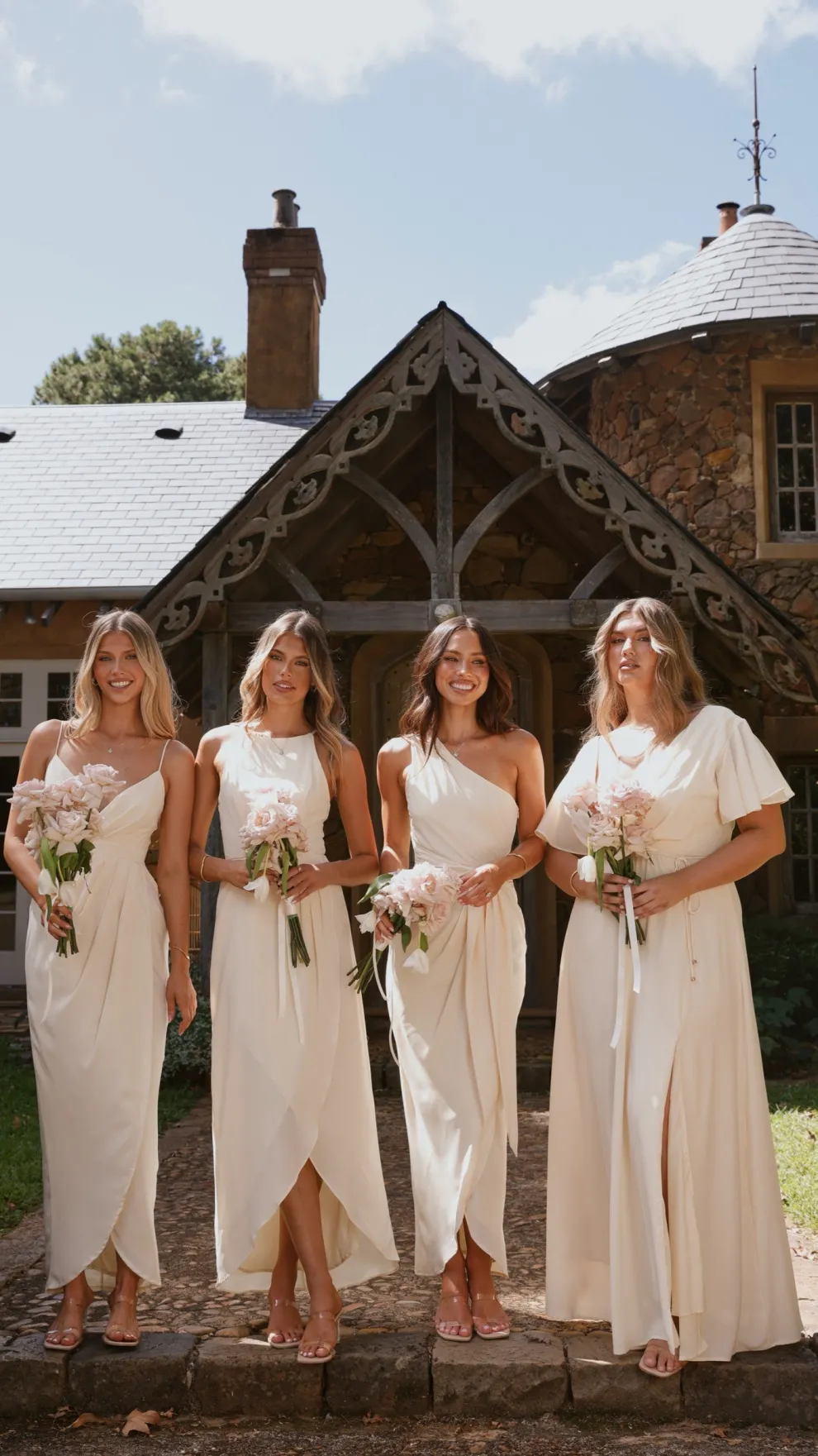 Charlotte Draped Maxi Dress - Yellow