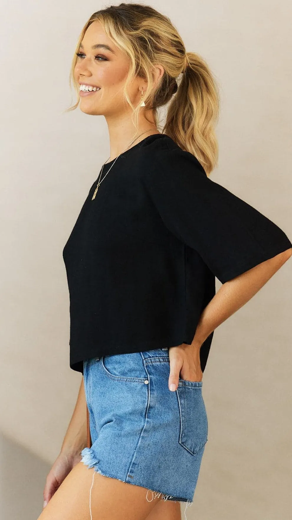 Charlotte Top - Black