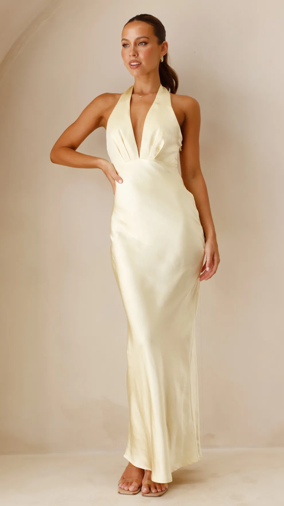 Chloe Maxi Dress - Yellow