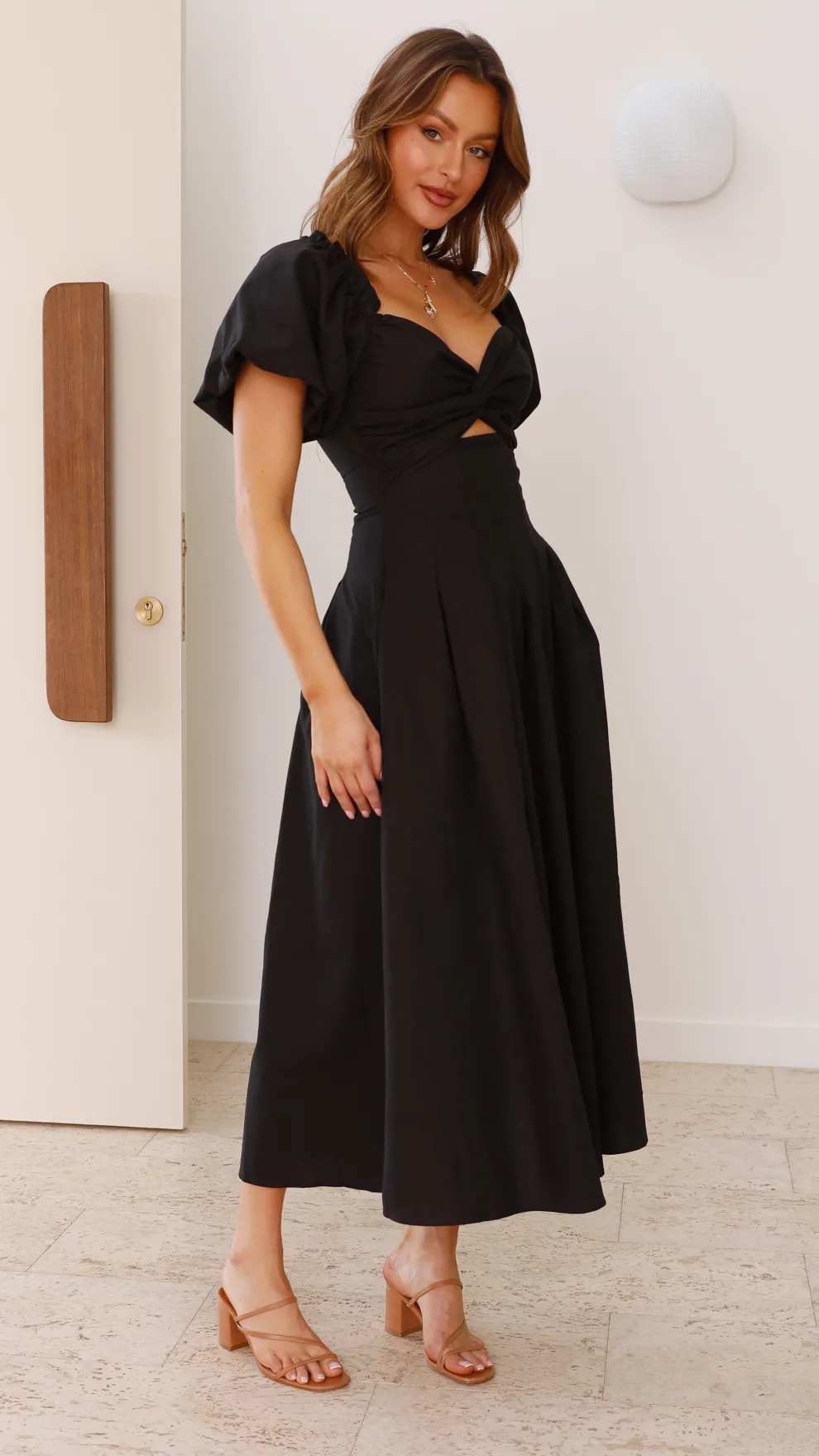 Christina Maxi Dress - Black